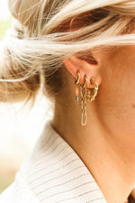 Single sisi hoop gold
