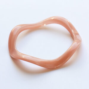 Pink wave bracelet
