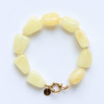 Butter yellow bracelet gold