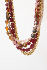 Ivy necklace gold