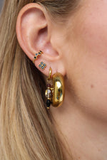 Perfect statement hoop gold