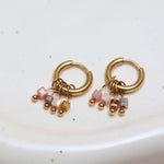 Single Sand Dune Hoop Gold