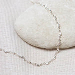 Half Moon Necklace Silver