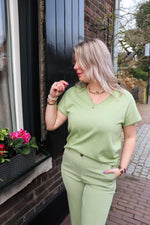 Knitted top Sammy- green