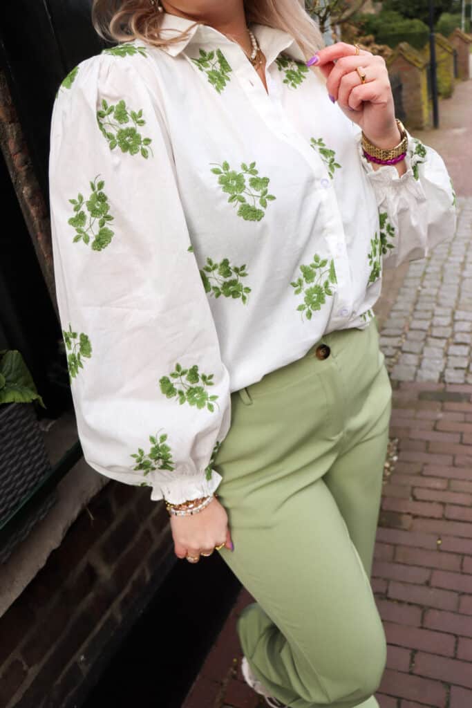 Blouse Lulu - green
