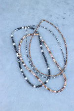 Big black necklace 54cm