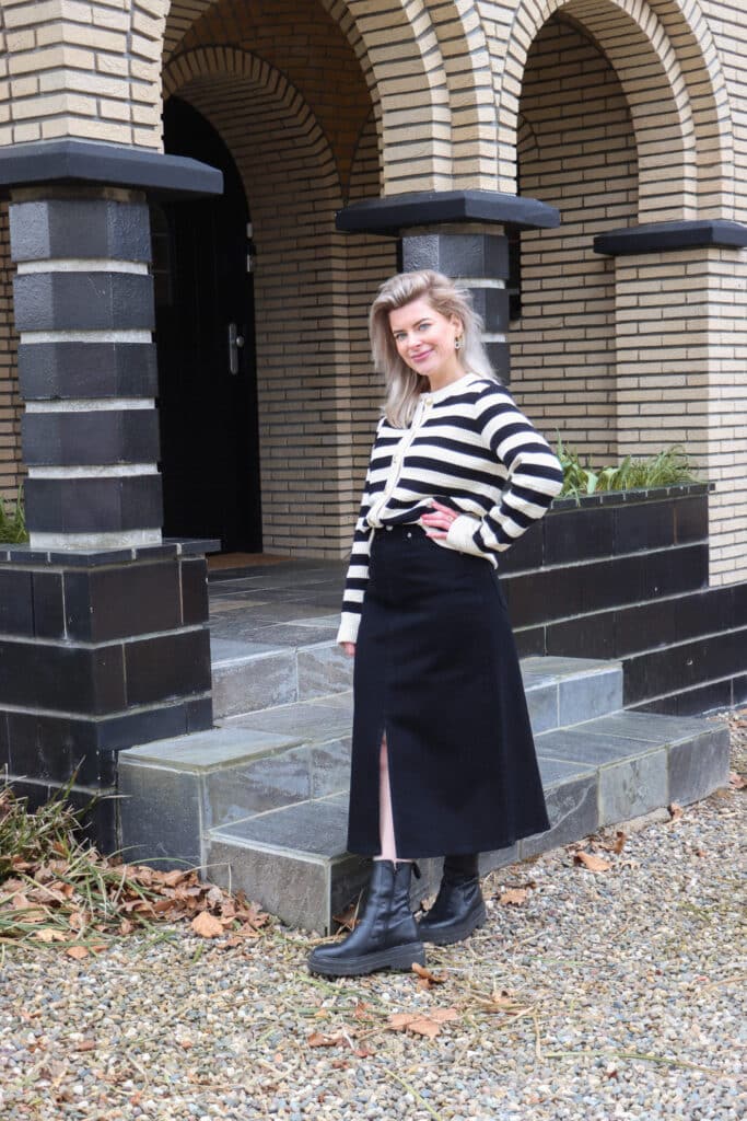 Yassirika ls knit cardigan - birch