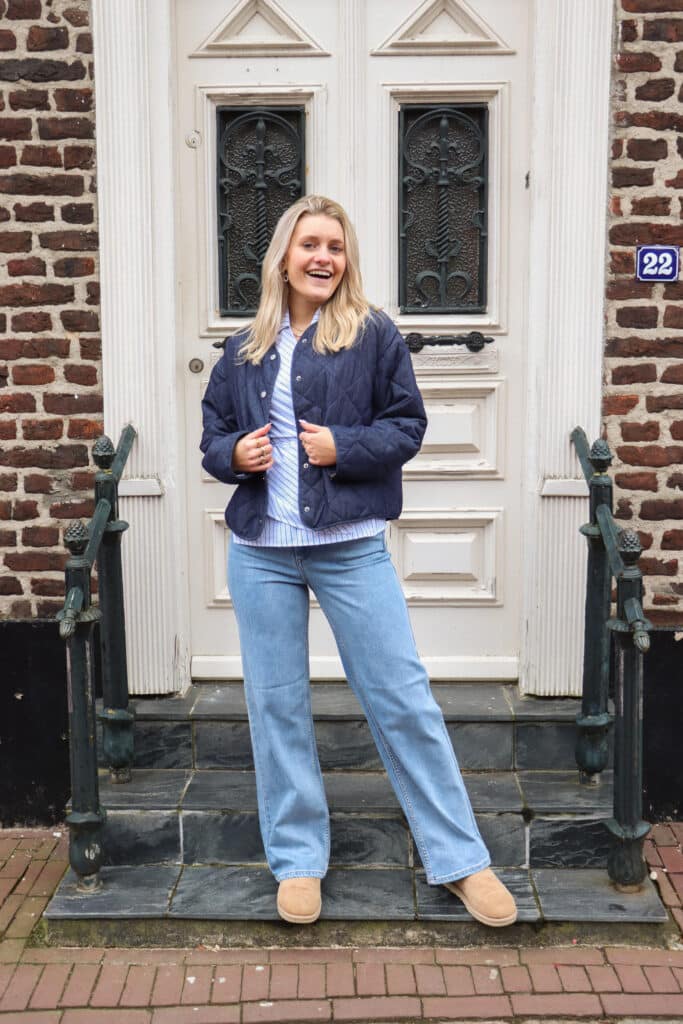 MSCHLysandra Jacket - Deep rinse
