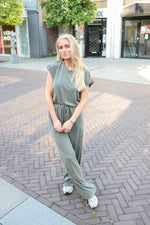 Mschadelona lynette pants - mulled basil