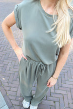 MSCHBirdia Lynette Tee - mulled basil