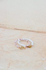 White glow bracelet gold
