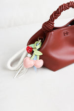 Cotton cloud bag charm