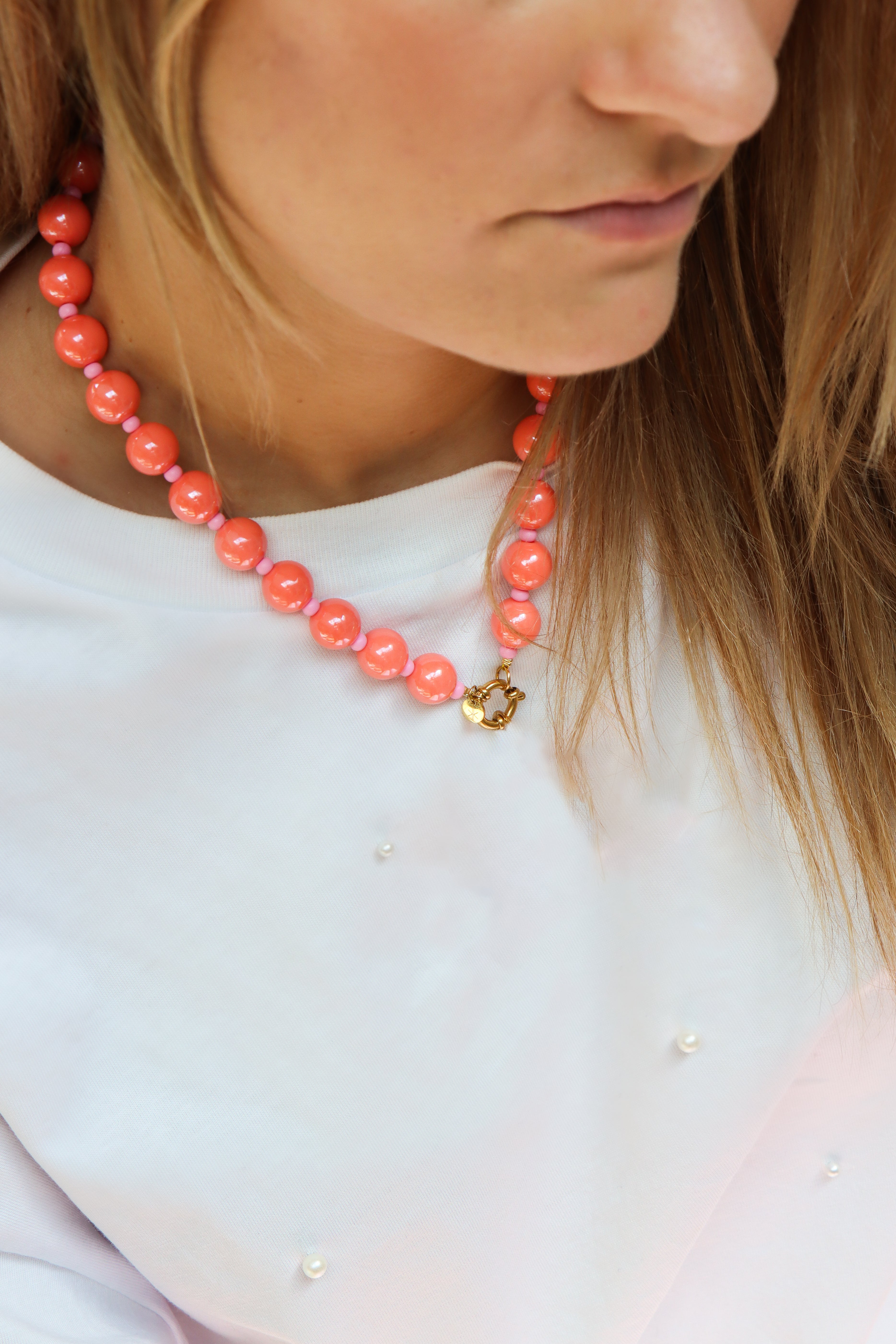 Sunset squeeze necklace gold