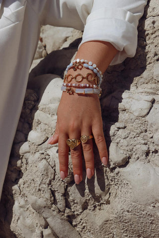 Mamma mia bracelet gold