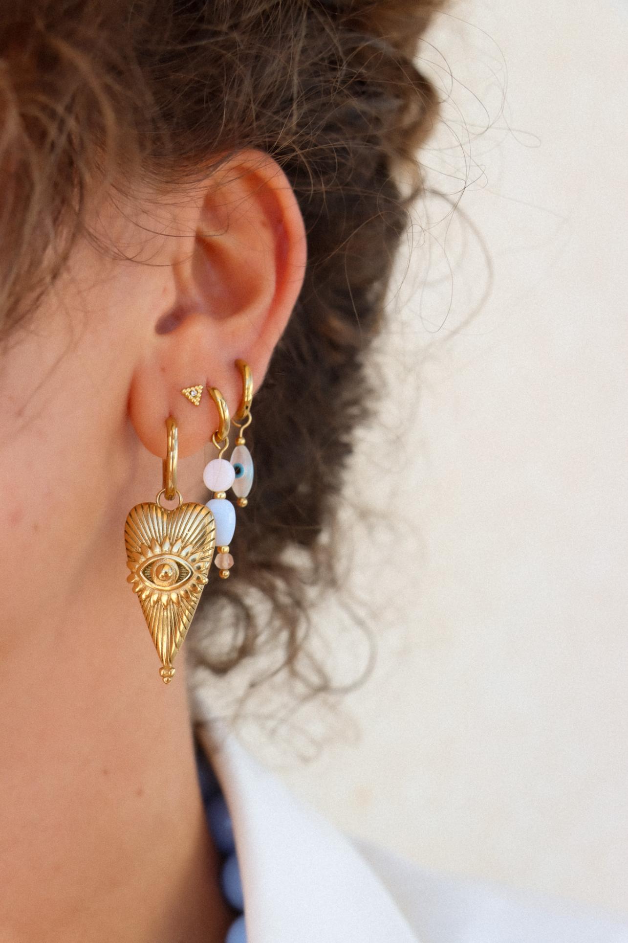 Delphi hoop gold
