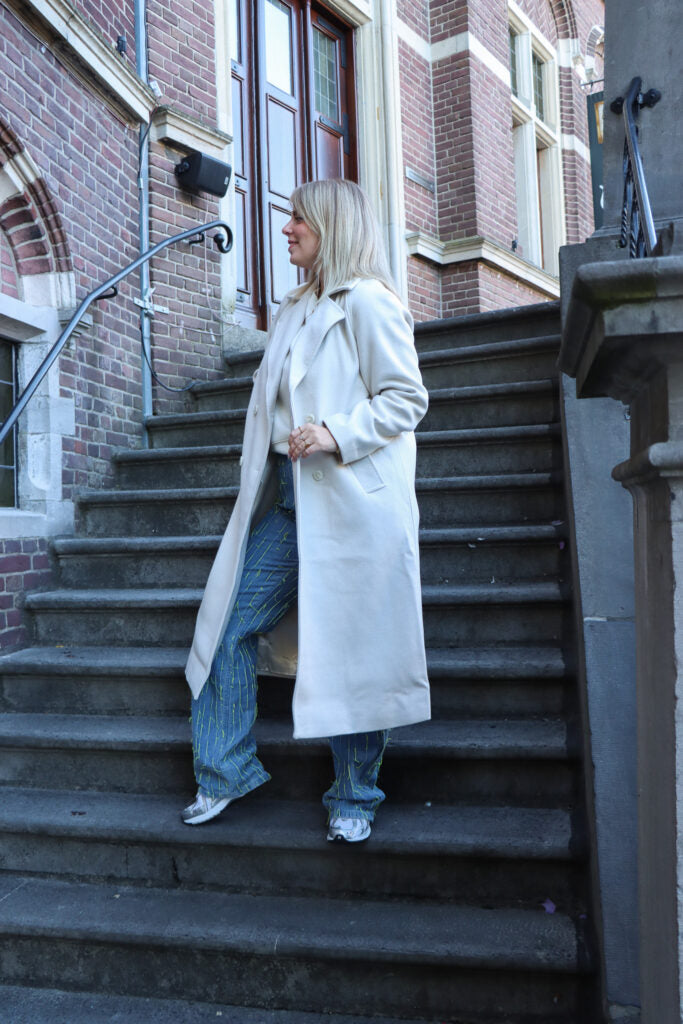 Yasmargot long coat noos - birch