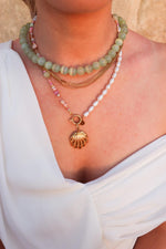 Sea of gold necklace gold
