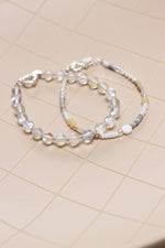 Ocean glow bracelet silver