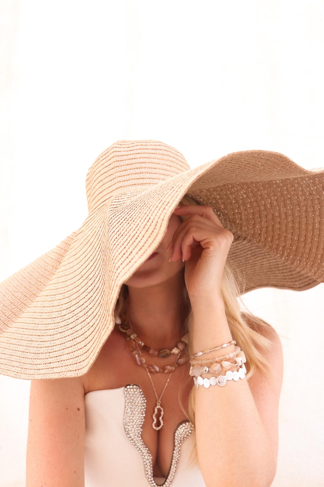 Natural shell bracelet silver