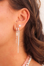 Mini sea star silver