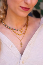 Jasmine necklace gold