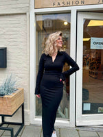 Ladies knitted dress - ANNE
