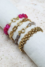 Pearl of the clouds bracelet gold