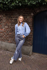 Blouse Birdie - light blue