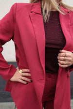 Blazer Maisie – Wine red