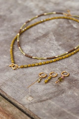 Saloon necklace gold