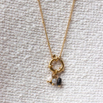 Gemstone 2.0 necklace gold