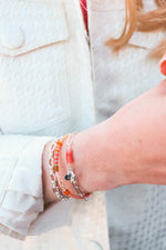 Open chain bracelet silver