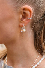 Single Nemo hoop silver
