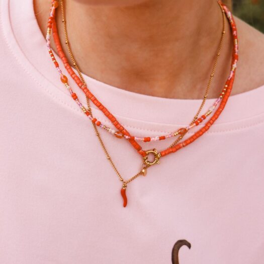 Sangria Necklace Gold