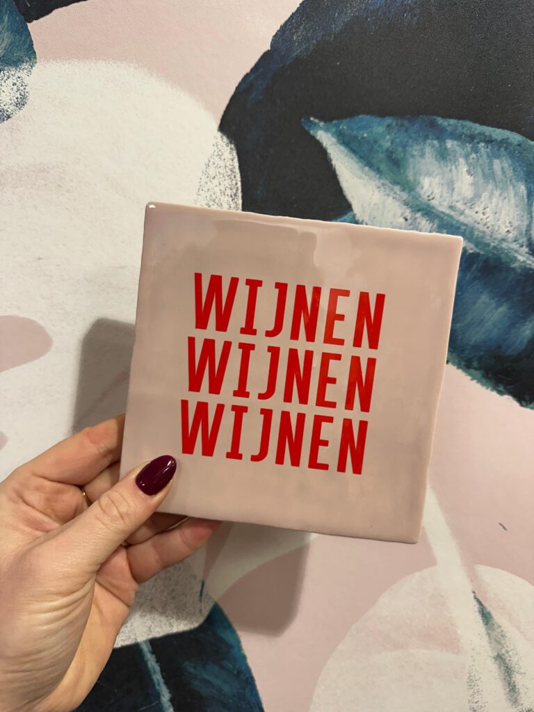 Tegel wijnen wijnen wijnen roze