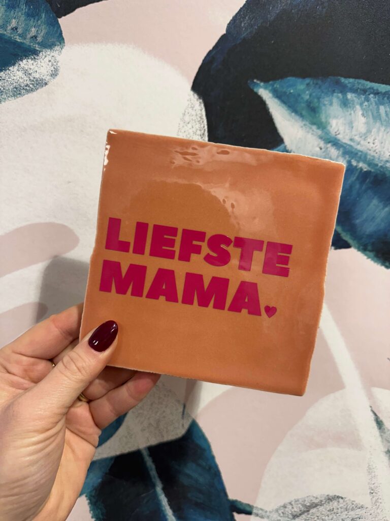 tegel liefste mama oranje