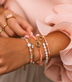 Coral Terra bracelet gold
