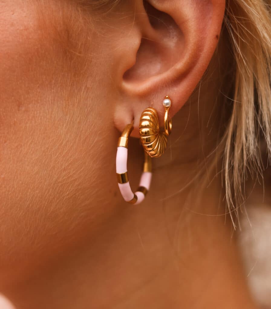 Single Hoola hoop gold