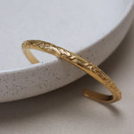 Sunlight bangle gold