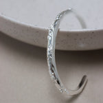 Sunlight bangle silver