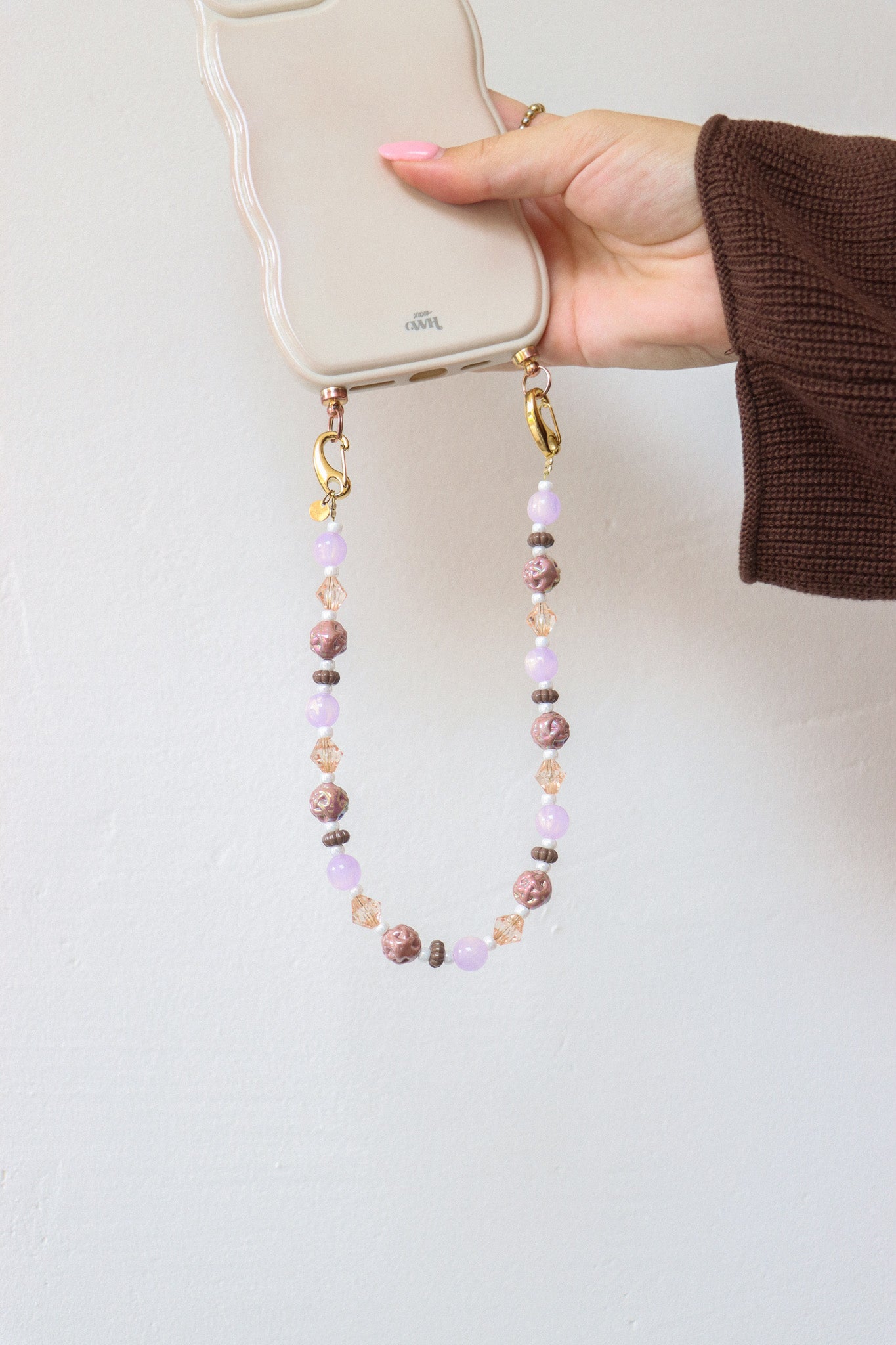 Violet twist phone cord