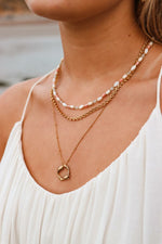 Ocean candy necklace gold
