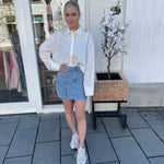 Yascrystal ls short shirt s - Star white