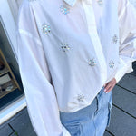 Yascrystal ls short shirt s - Star white