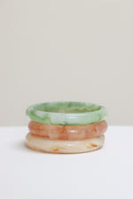 Round rock natural bangle