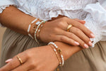 Seagrass bracelet gold