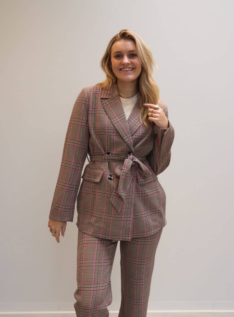 Yaseyra ls blazer - rose violet