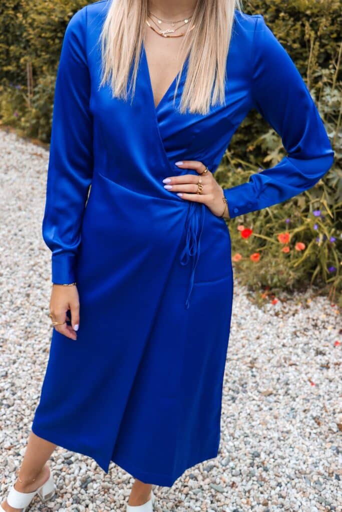 Yaspella ls wrap midi dress noos - surf the web