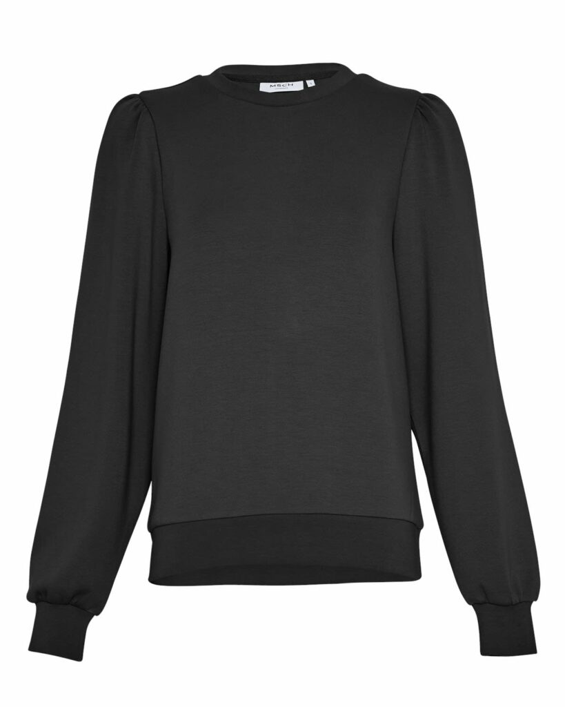 Mschima Q puff sweatshirt - black