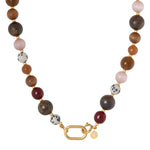 Ivy necklace gold